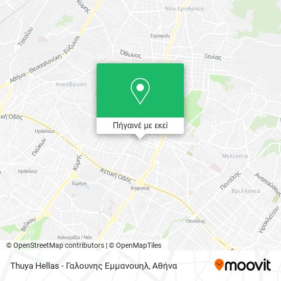 Thuya Hellas - Γαλουνης Εμμανουηλ χάρτης