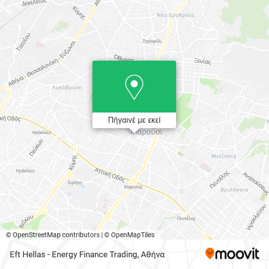 Eft Hellas - Energy Finance Trading χάρτης