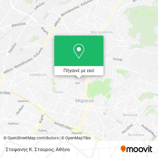Στεφανης Κ. Σταυρος χάρτης