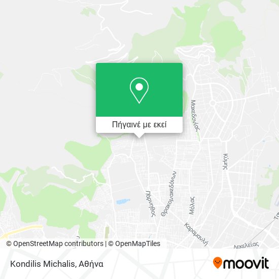 Kondilis Michalis χάρτης