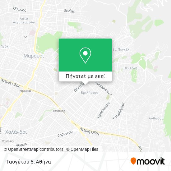 Ταϋγέτου 5 χάρτης