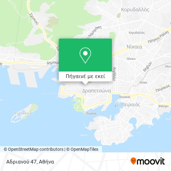 Αδριανού 47 χάρτης