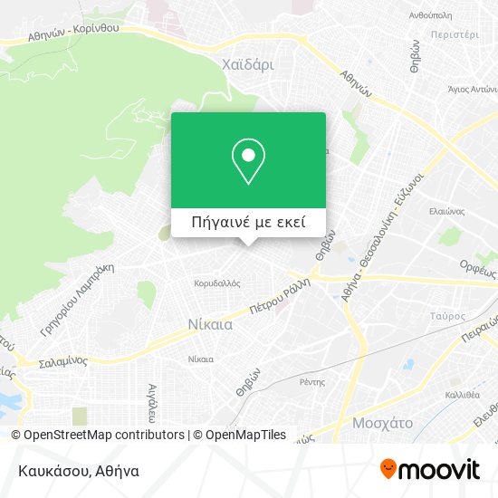Καυκάσου χάρτης