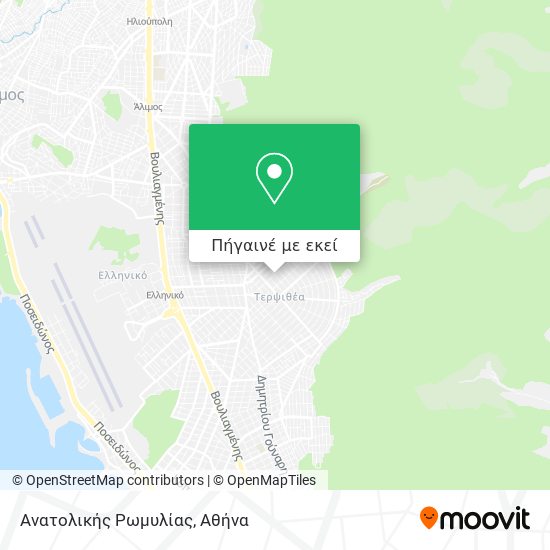 Ανατολικής Ρωμυλίας χάρτης