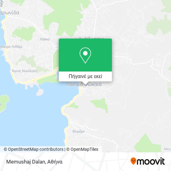Memushaj Dalan χάρτης