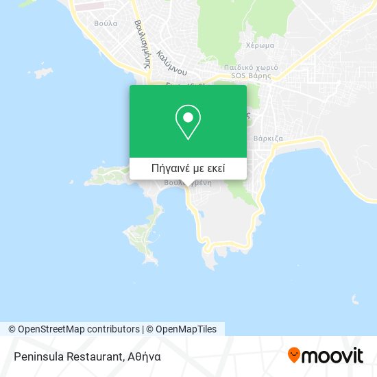 Peninsula Restaurant χάρτης