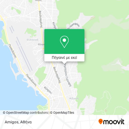 Amigos χάρτης