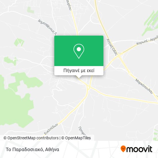 Το Παραδοσιακό χάρτης
