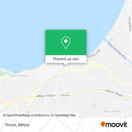 Tricon χάρτης