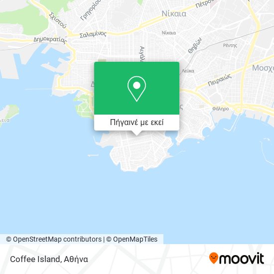 Coffee Island χάρτης