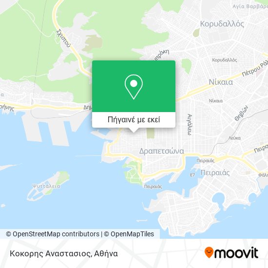 Κοκορης Αναστασιος χάρτης