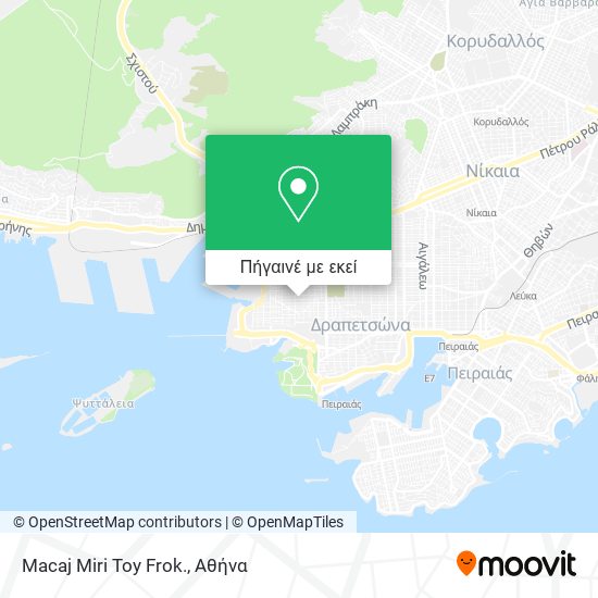 Macaj Miri Toy Frok. χάρτης
