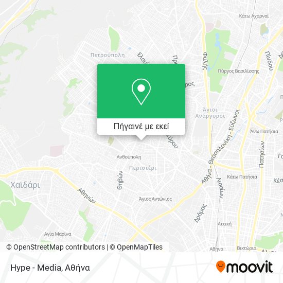 Hype - Media χάρτης