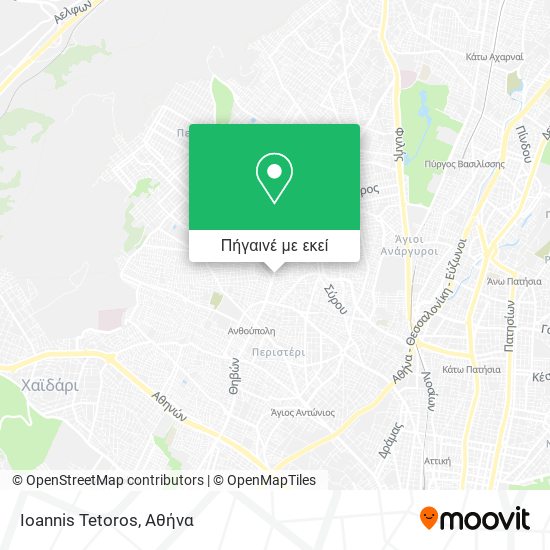 Ioannis Tetoros χάρτης