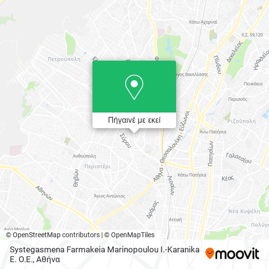 Systegasmena Farmakeia Marinopoulou I.-Karanika E. O.E. χάρτης