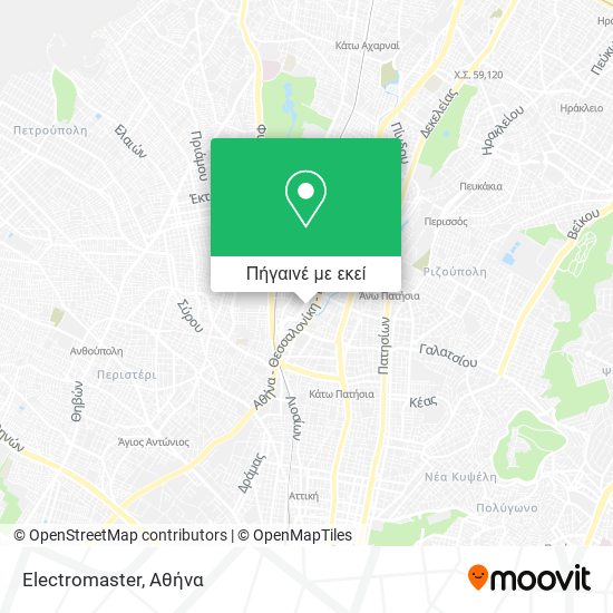 Electromaster χάρτης
