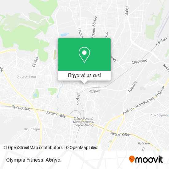 Olympia Fitness χάρτης