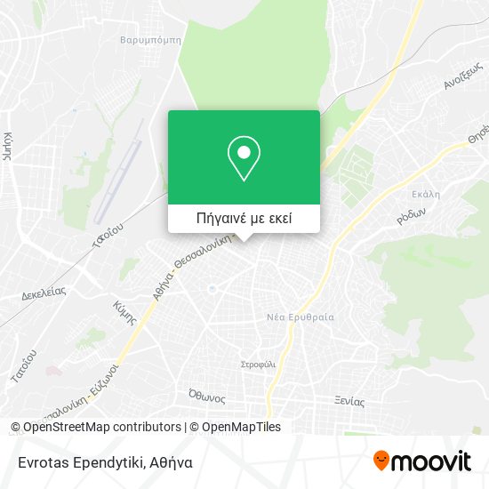 Evrotas Ependytiki χάρτης