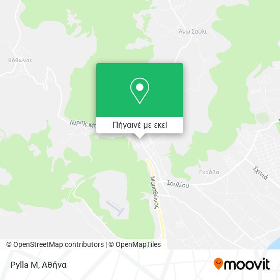 Pylla M χάρτης