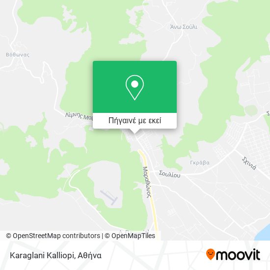 Karaglani Kalliopi χάρτης