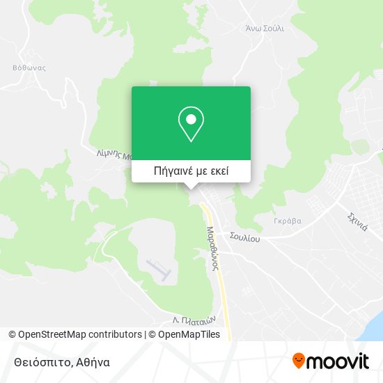 Θειόσπιτο χάρτης