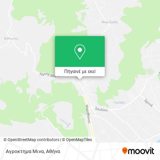 Αγροκτημα Μινα χάρτης