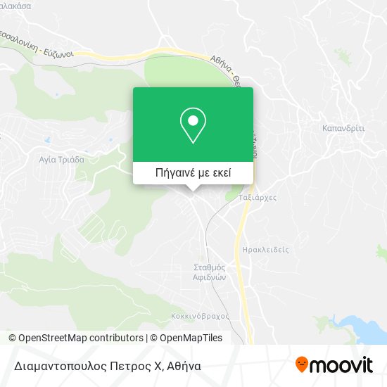 Διαμαντοπουλος Πετρος Χ χάρτης