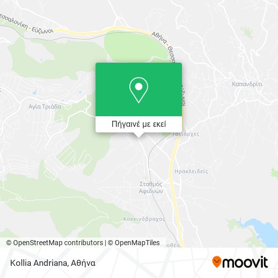 Kollia Andriana χάρτης