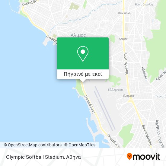 Olympic Softball Stadium χάρτης