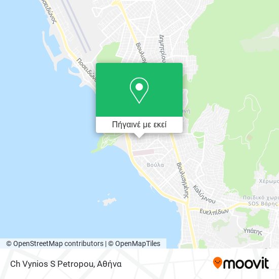 Ch Vynios S Petropou χάρτης
