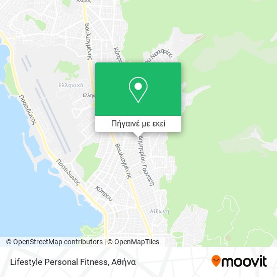 Lifestyle Personal Fitness χάρτης