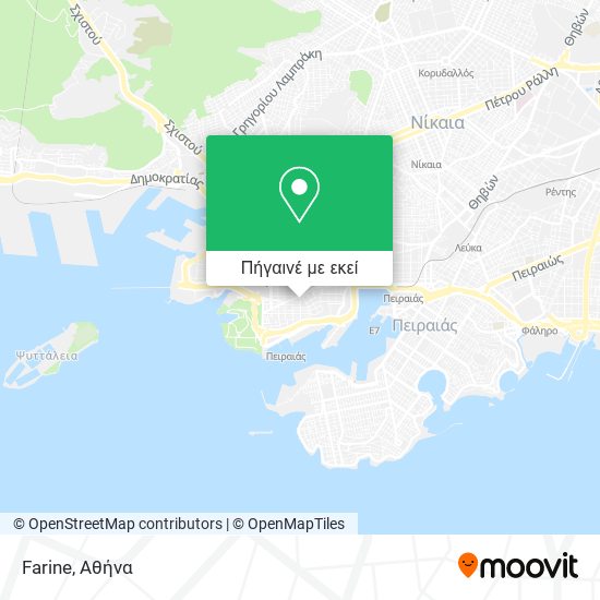 Farine χάρτης