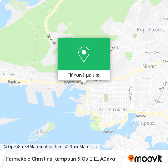 Farmakeio Christina Kampouri & Co E.E. χάρτης