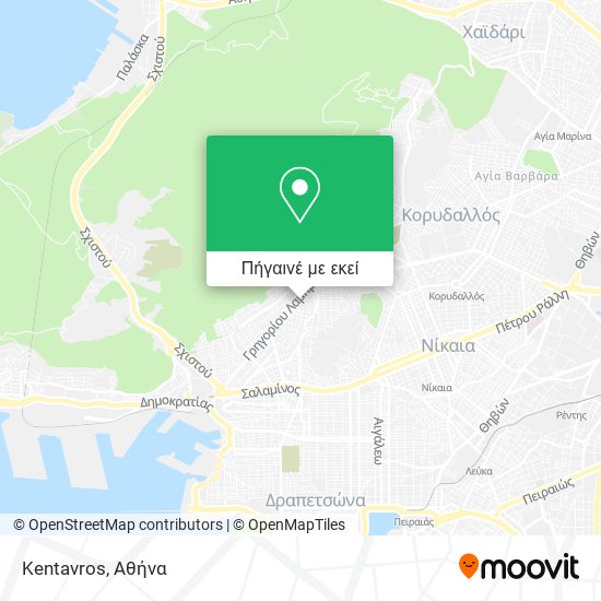Kentavros χάρτης