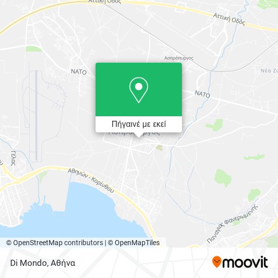 Di Mondo χάρτης