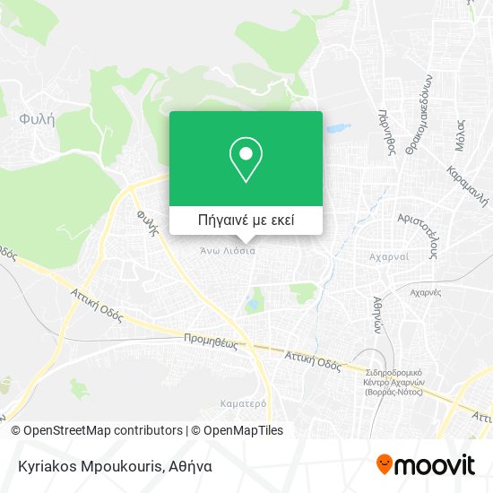 Kyriakos Mpoukouris χάρτης