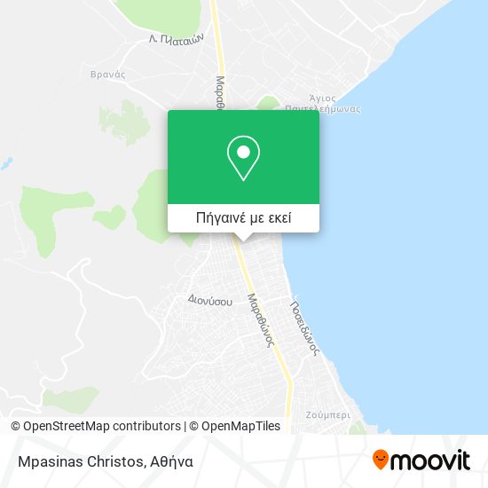Mpasinas Christos χάρτης