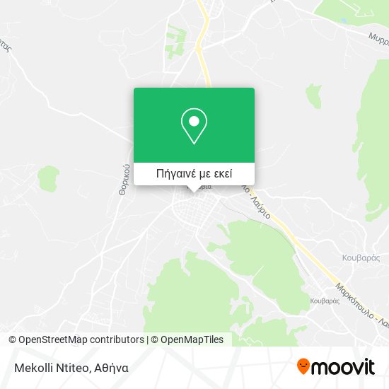 Mekolli Ntiteo χάρτης