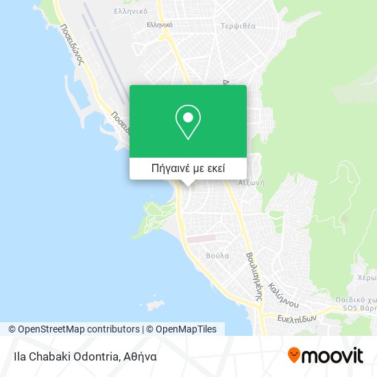 Ila Chabaki Odontria χάρτης
