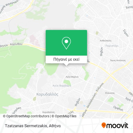 Tzatzanas Sermetzakis χάρτης