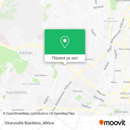 Gkavoudis Basileios χάρτης