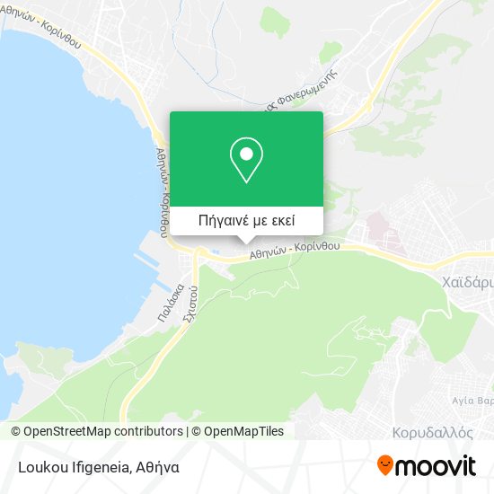 Loukou Ifigeneia χάρτης