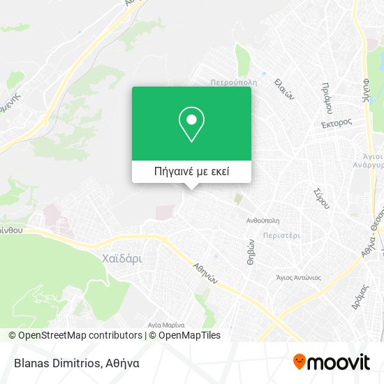 Blanas Dimitrios χάρτης