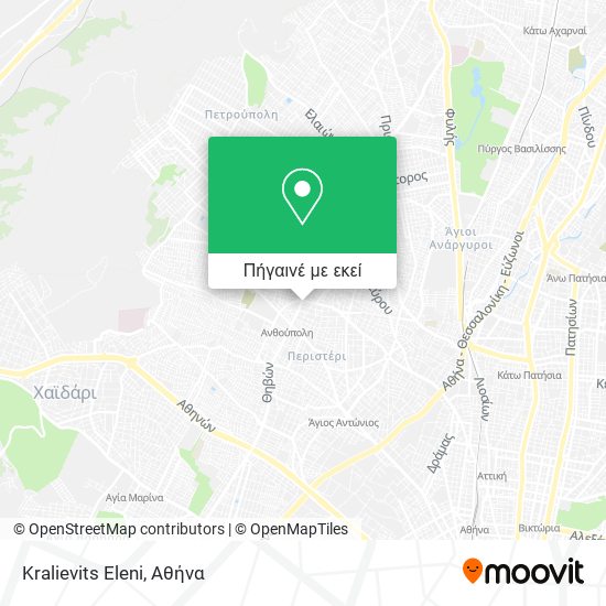 Kralievits Eleni χάρτης