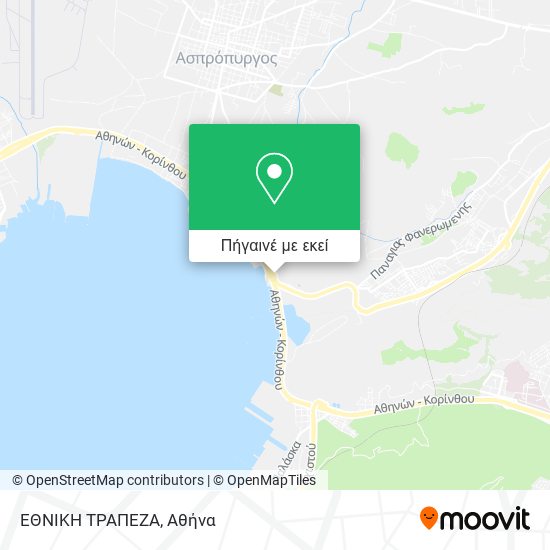 ΕΘΝΙΚΗ ΤΡΑΠΕΖΑ χάρτης