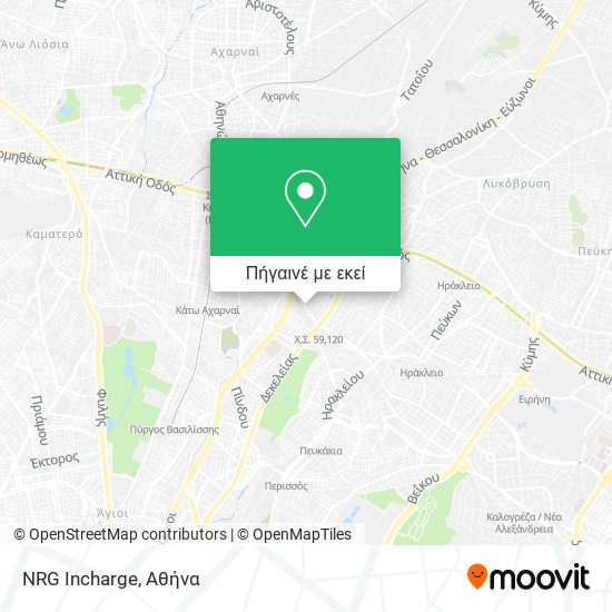NRG Incharge χάρτης
