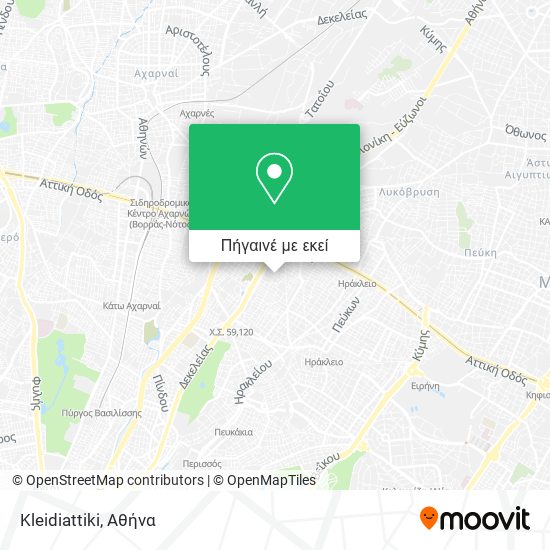 Kleidiattiki χάρτης