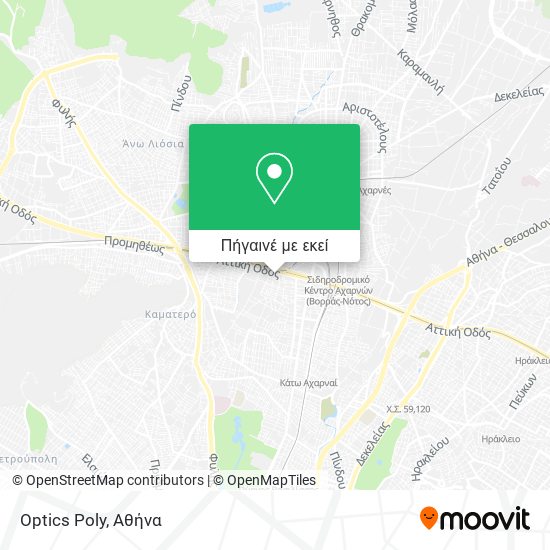 Optics Poly χάρτης