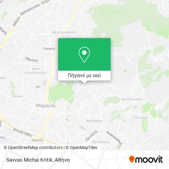 Savvas Michai Kritik χάρτης