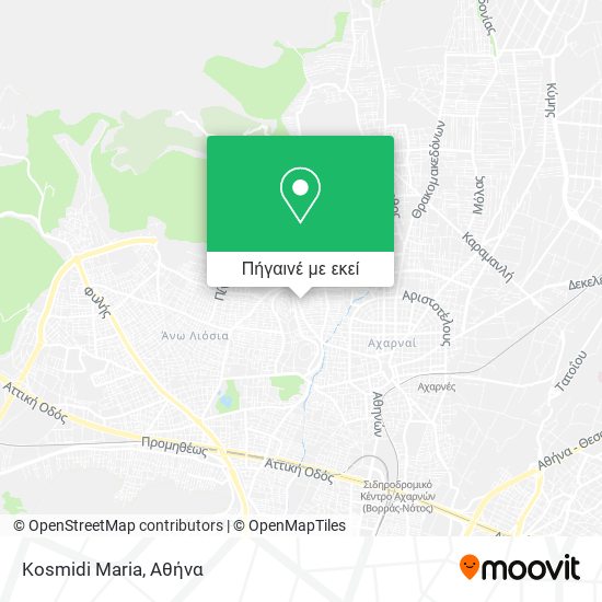 Kosmidi Maria χάρτης